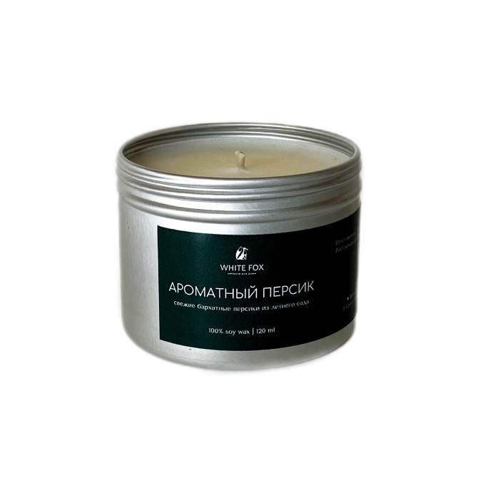 АРОМАТИЧЕСКАЯ СВЕЧА АРОМАТНЫЙ ПЕРСИК