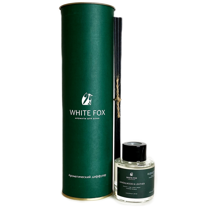 АРОМАТИЧЕСКИЙ ДИФФУЗОР SANDALWOOD & LEATHER